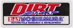 Yoshimura Dirt Shop sticker #1
