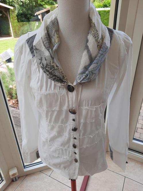 Toffe blouse ELISA CAVALETTI - M, Kleding | Dames, Blouses en Tunieken, Zo goed als nieuw, Maat 38/40 (M), Overige kleuren, Ophalen of Verzenden
