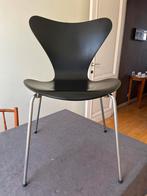 Design eetkamer stoelen Fritz Hansen, Huis en Inrichting, Stoelen, Ophalen, Gebruikt, Drie, Zwart