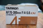 Tamron 70-300-lens voor Canon, Audio, Tv en Foto, Foto | Lenzen en Objectieven, Ophalen, Zo goed als nieuw, Telelens, Zoom
