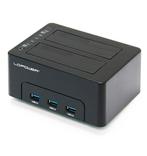 Docking Station Hub Dual 3.5''/2.5'' SATA Disk Cloning, Enlèvement ou Envoi, SATA