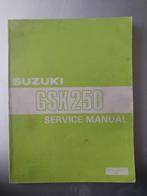 Service manual Suzuki GSX250, Motoren, Ophalen of Verzenden, Suzuki