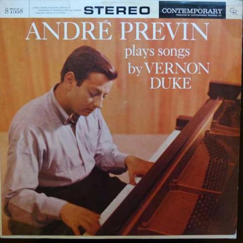 ANDRE PREVIN -  PLAYS SONGS BY VERNON DUKE, Cd's en Dvd's, Vinyl | Jazz en Blues, Gebruikt, Jazz, 1940 tot 1960, Verzenden