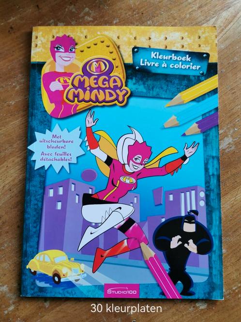 Kleurboek Mega Mindy, Kinderen en Baby's, Speelgoed | Educatief en Creatief, Gebruikt, Knutselen, Ophalen of Verzenden