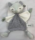 Tiamo knuffeldoekje Foxy Fox 29 cm Mintgroen wit nieuw vos, Kinderen en Baby's, Verzenden, Zo goed als nieuw