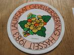 Sticker Hasselt 1983 Laureaat Gevelversiering 16 cm, Collections, Autocollants, Enlèvement, Neuf, Autres types