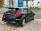 Audi A3 S-LINE x3 30 facelift 1.0 TFSI /Euro6/Garantie, Auto's, Voorwielaandrijving, Zwart, Bedrijf, 5 deurs