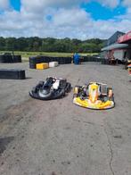 2X IAME 125CC + INGERICHTE AANHANGWAGEN + ALLE ACCESSOIRES, Sport en Fitness, Karting, Ophalen
