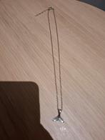 Ketting zeemeerminnenstaart, Ophalen of Verzenden, Gebruikt, Zilver, Met hanger