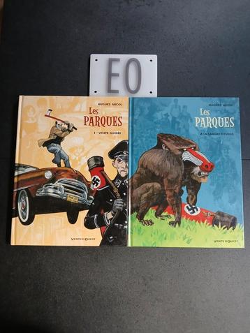 Lot de 2 bd les parques 1 et 2,EO (série complète) beschikbaar voor biedingen