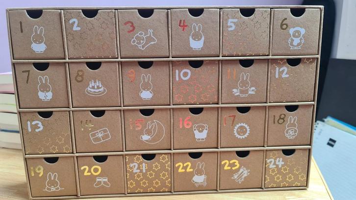Nijntje 'lege' adventskalender, Diversen, Kerst, Zo goed als nieuw, Ophalen of Verzenden