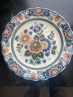 Polychrome Assiette de collection artisanale bleue de Delft., Enlèvement ou Envoi