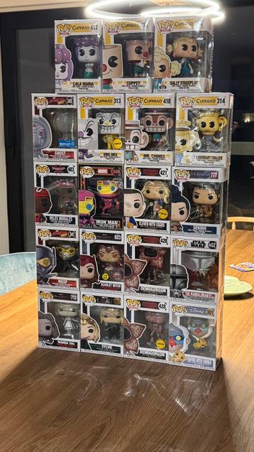 Funko Pop collectie beschikbaar voor biedingen