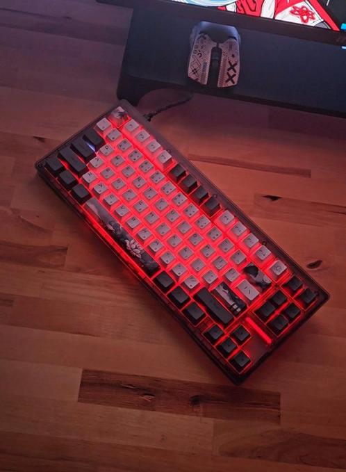 Wooting 80HE + Custom Keycaps – Topstaat!, Computers en Software, Toetsenborden, Zo goed als nieuw, Ophalen of Verzenden