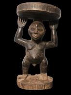 Ancien tabouret Hemba / Luba Congo, Antiquités & Art, Art | Art non-occidental, Enlèvement ou Envoi