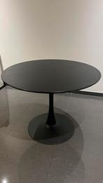Table ronde noire Jysk, Maison & Meubles, Tables | Tables à manger, Enlèvement ou Envoi, Comme neuf
