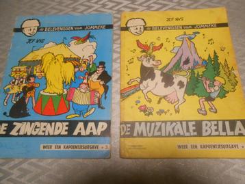 10 oude strips "De belevenissen van Jommeke beschikbaar voor biedingen