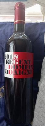 2018 Regent Domein Vidaigne - Belgische Heuvellandse wijn, Verzamelen, Wijnen, Ophalen of Verzenden, Overige gebieden, Rode wijn