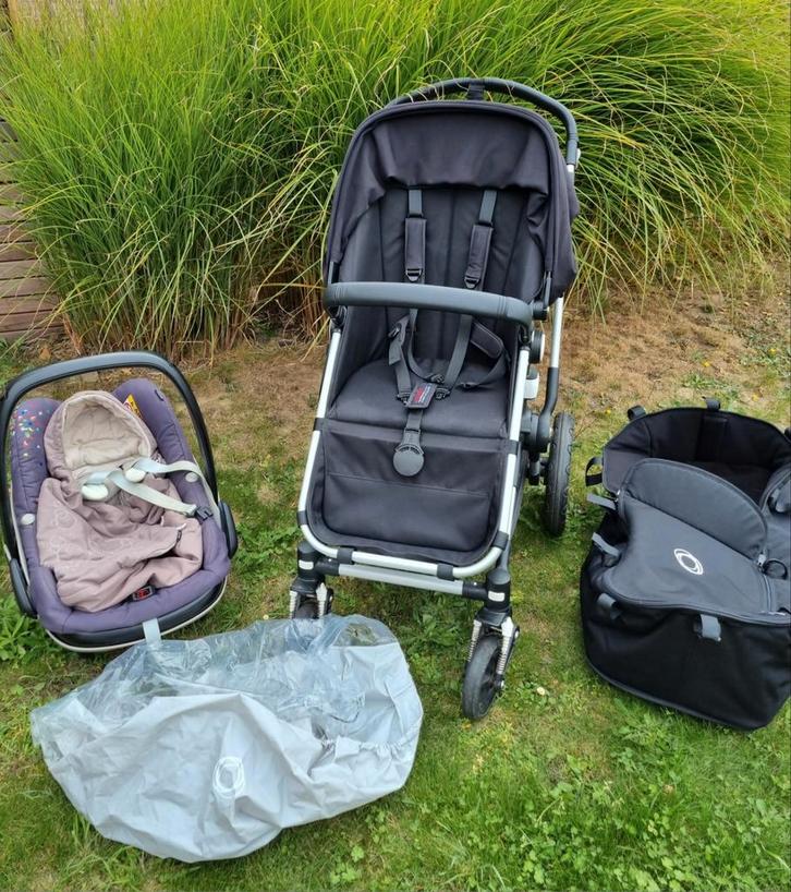 Kinderwagen + maxi cosi + accesoires, Kinderen en Baby's, Kinderwagens en Combinaties, Zo goed als nieuw, Kinderwagen, Bugaboo