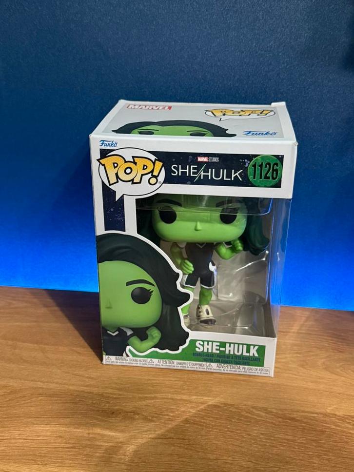 Funko Pop! She Hulk #1126 (New in Box), Collections, Jouets miniatures, Neuf, Enlèvement ou Envoi