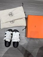 Hermès Cyprus, Kleding | Dames, Schoenen, Ophalen of Verzenden, Zo goed als nieuw, Wit