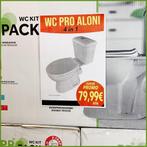 WC ALONI PRO Pack 4 in 1, Bricolage & Construction, Sanitaire, Toilettes, Enlèvement, Neuf