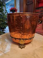 Koperen pot, Tuin en Terras, Bloempotten, Ophalen