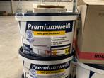 Muur en plafondverf premium wit.goede dekking. 50 liter, Ophalen, Nieuw, Wit, Verf