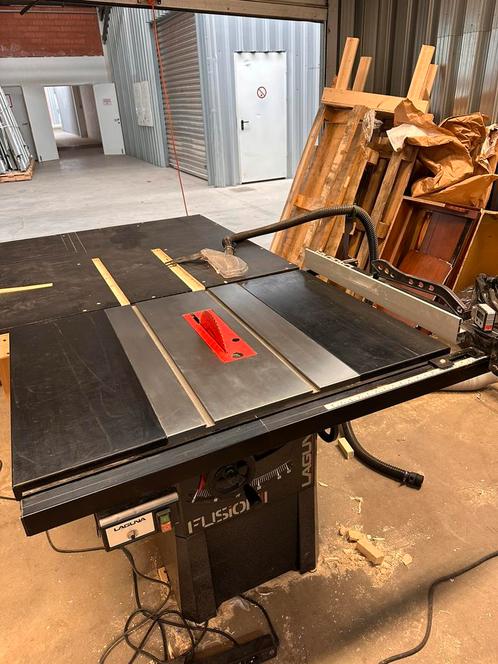 Laguna Fusion F1 Tafelzaag / Scie à table / Table saw, Doe-het-zelf en Bouw, Gereedschap | Zaagmachines, Zo goed als nieuw, Overige typen