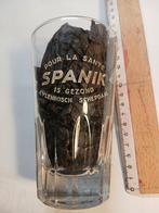 Oud bierglas spanik eylenbosch schepdaal, Verzamelen, Ophalen of Verzenden, Gebruikt