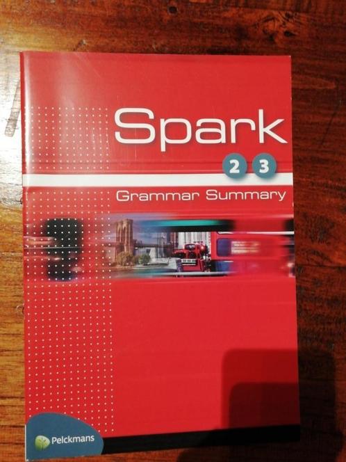 Spark 2 3, grammar summary (NIEUW), Boeken, Schoolboeken, Nieuw, Engels, ASO, Ophalen of Verzenden