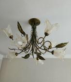 Plafonnier/lustre élégant, Enlèvement, Comme neuf, Verre, Florentijnse stijl, Vintage, Landelijk chic...