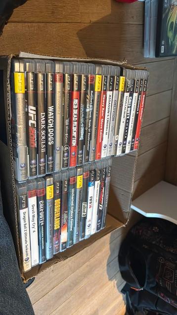 PS3 games - €2/stuk of €30 voor de hele doos beschikbaar voor biedingen