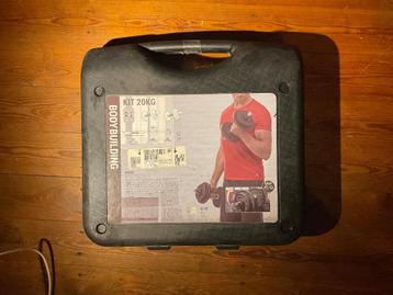 Kit Haltères décathlon 20kg beschikbaar voor biedingen