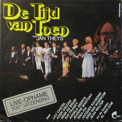 Various – De Tijd Van Toen Met Jan Theys; Live-Opname 500ste, CD & DVD, Vinyles | Néerlandophone, Utilisé, Chanson réaliste ou Smartlap