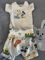 Mickey mouse setje kort (50), Enfants & Bébés, Vêtements de bébé | Taille 50, Enlèvement, Comme neuf, Ensemble