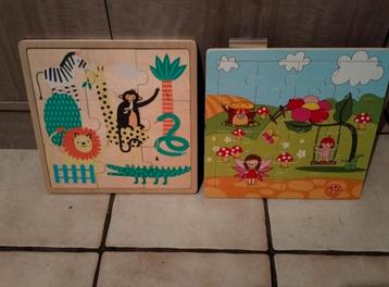 Houten puzzels  beschikbaar voor biedingen