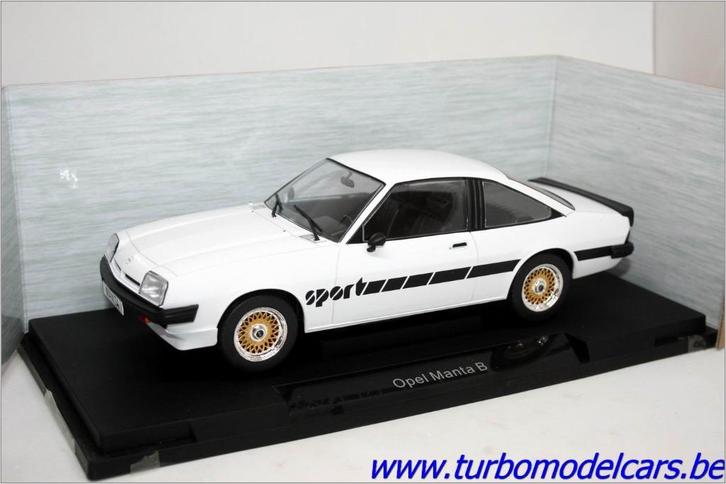 Opel Manta B Sport 1980 1/18 Model Car Group, Hobby & Loisirs créatifs, Voitures miniatures | 1:18, Neuf, Voiture, Autres marques