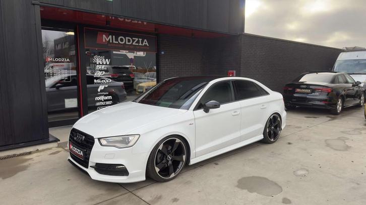 Audi A3 1.4 TFSI LIMO S3 look TUNED Vmaxx + 19” ROTORS, Autos, Audi, Entreprise, Achat, A3, ABS, Airbags, Air conditionné, Bluetooth