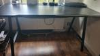 Gamebureau + metalen opberger, Huis en Inrichting, Bureaus, Ophalen, Zo goed als nieuw, Bureau