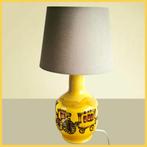 Retro keramieken lamp, Ophalen, Gebruikt, Stof, Minder dan 50 cm