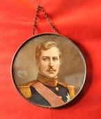 decoration murale ancienne cadre S.A.R. le roi Albert 1er, Collections, Enlèvement ou Envoi, Utilisé, Autres types