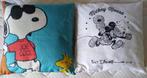 Snoopy en Mickey Mouse kussen 40 x 40 cm, Huis en Inrichting, Woonaccessoires | Kussens, Ophalen of Verzenden, Zo goed als nieuw