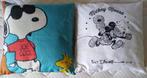 Snoopy en Mickey Mouse kussen 40 x 40 cm, Ophalen of Verzenden, Zo goed als nieuw