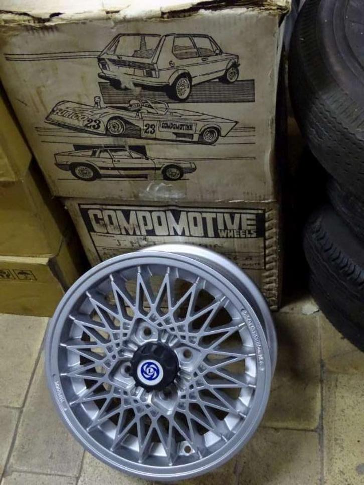 Compomotive velgen cx set nieuw 13 inch 4x100, Auto-onderdelen, Overige Auto-onderdelen, Oldtimer onderdelen, Nieuw, Ophalen