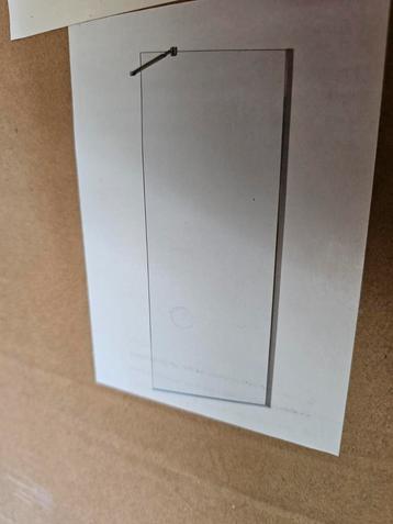 Douchewand glas + douche bak beschikbaar voor biedingen