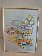 Charmant vintage Berger kunstwerkje, Ophalen
