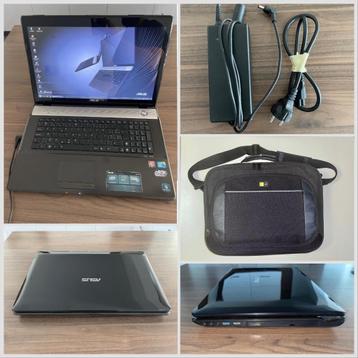 Laptop Asus Notebook N71JQ PC - 17" Intel i7 - Goede staat beschikbaar voor biedingen