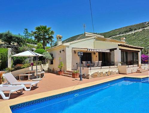 AANGENAME VAKANTIEVILLA IN MORAIRA MET ZEEZICHT., Vakantie, Vakantiehuizen | Spanje, Overige, Aan zee, Afwasmachine
