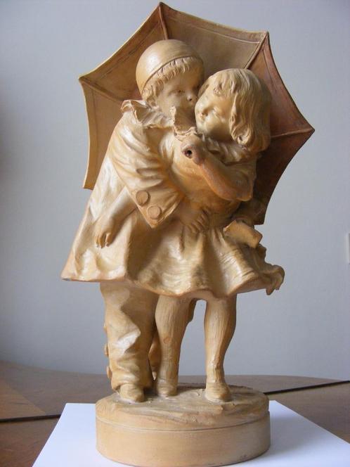 Statue de Gustave Van Vaerenbergh (1873-1927), Antiquités & Art, Art | Sculptures & Bois, Enlèvement ou Envoi